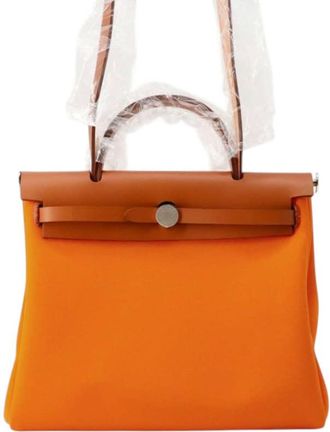 Herm&egrave;s Pre-owned Hermes Toile Herbag Zip 31 Ladies P82J619OH6JIQGZD