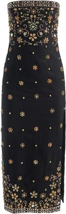 Alice & Olivia Kleedjes, Dames, Zwart, 3Xs, Nina Gown