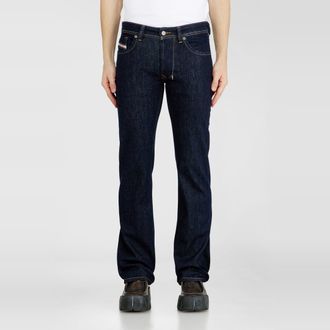 Diesel Regular Jeans Low Waist 1985 Larkee, Dark blue, Button fly
