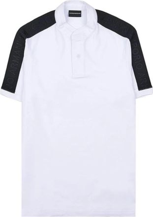 Emporio Armani Witte Polo Shirt 3R1Fg 21Jcyz 0100 - Heren - Polos - Wit - 3XL - Tops