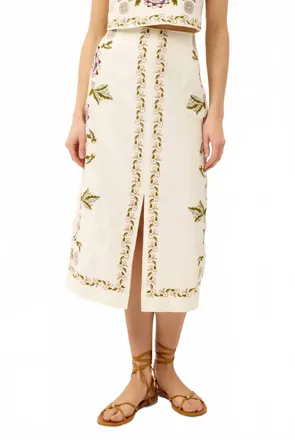 Marie Oliver Womens Meara Skirt In Secretgarden