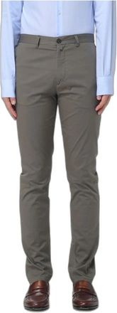Brooksfield Pantaloni Chino - - Trousers - Uomo - Verde - S