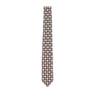 Barba Ties, male, Multicolor, Size: ONE SIZE Silk Patterned Mens Tie in Italy
