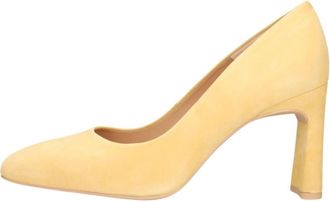 Unisa Waba Pump - Dames - Pumps - Geel - 40 EU - Leer - Schoenen