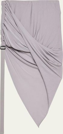Helmut Lang Asymmetric Wind Skirt