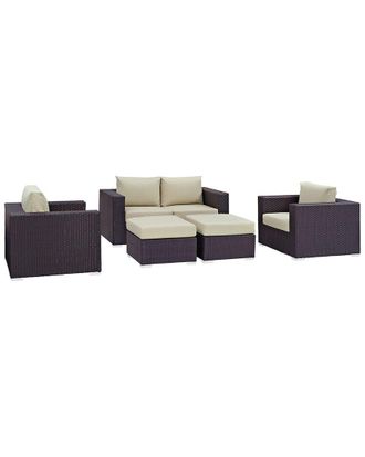 ModWay Convene 5-Piece Outdoor Patio Sofa Set