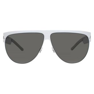 Mykita Dark Grey Browline Unisex Sunglasses COLLAB-ELEKTRA F57 64