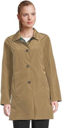 Barbour Barbour Babbity Showerproof Jacket Womens Coat Dusky Green/Ancient Tartan : 8, Polyester