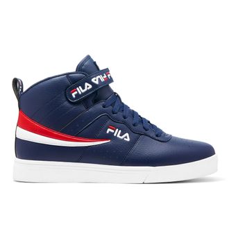 Fila Fila Mens Vulc 13 Repeat Logo Sneakers, Fila Navy/Fila Red/White, 10.5 UK