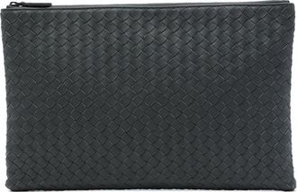 Bottega Veneta Pre-owned Bottega Veneta Nappa Intrecciato Clutch Unisex A1QT1HOVCPKCIRGI