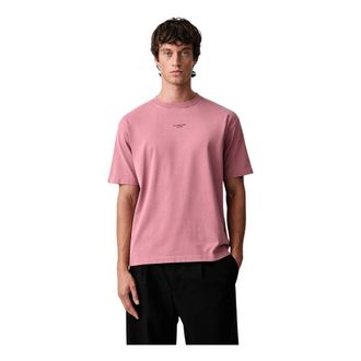 Dr&ocirc;le de Monsieur T-shirt classica con slogan - - Tops - Uomo - Rosa - XL