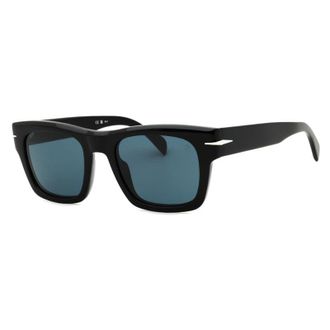 David Beckham Rectangle Full Rim Sunglasses - Black