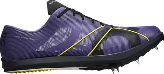 On Mens Cloudspike Xc Running Shoes In Juniper Black