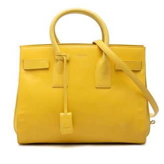 Saint Laurent Pre-owned Saint Laurent Small Leather Sac De Jour Satchel Ladies VKPR4J8W0FQGDGL0
