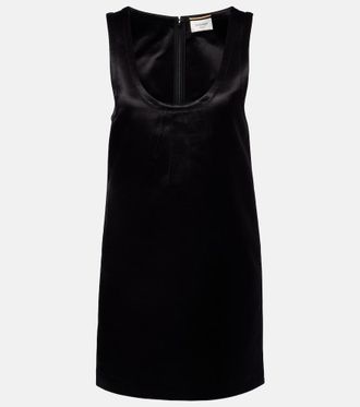 Saint Laurent Abito corto in satin