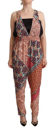 Pinko Viscose Floral Print Women Jumpsuit Womens Dress