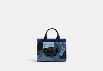 Coach Cargo Tote Bag 20 With Patchwork