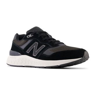 New Balance Mens Fresh Foam Walking 880 v6 Sneaker, Black, 16 UK