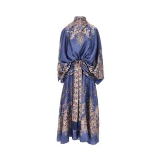 Zimmermann Abito Valiant Batwing - - Dresses - Donna - Blu - L