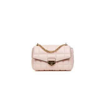 Michael Kors Tassen, Dames, Roze, ONE Size, Soho Grote Schoudertas met Ketting