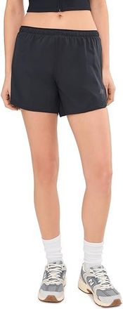 New Balance 5 Run Essentials Shorts Womens Shorts Black : 2XL 5, Synthetic