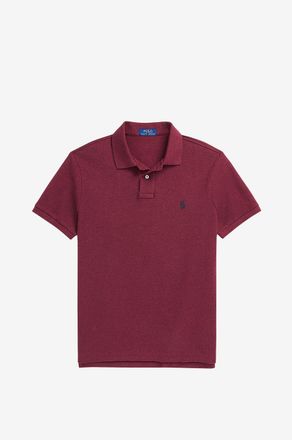 Polo Ralph Lauren Polohemd aus Baumwollpiqu&eacute; mit Pony-Stickerei Custom Slim Fit