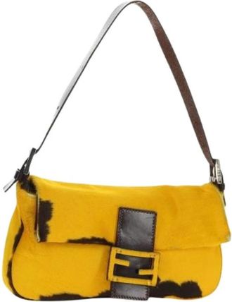 Fendi Borsa a spalla Pre-owned Vintage - - Pre-owned - Donna - Giallo - ONE SIZE