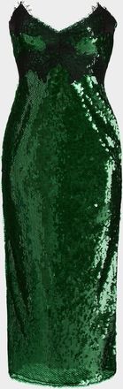 Retrof&ecirc;te Ellen Strapless Sequin Midi Dress