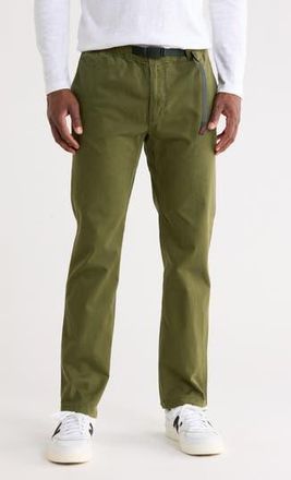 Gramicci Buckle Straight Leg Jeans in Olive at Nordstrom Rack, Size X-Small