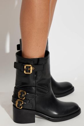 Chlo&eacute; Heeled Ankle Boots Dakota, Womens, Black