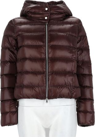 Herno Resort Ultralight Glossy Cropped Down Jacket
