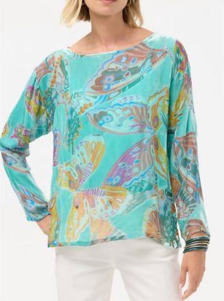 Johnny Was Leo Blouse In Turq