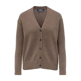 Max Mara Truien & Vesten, Dames, Bruin, S, Cedro Stijlvolle Jurk