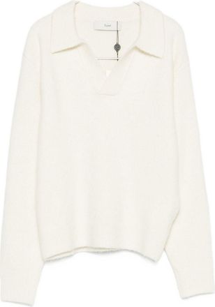 Dunst Wool Blend Polo Sweater-Donna
