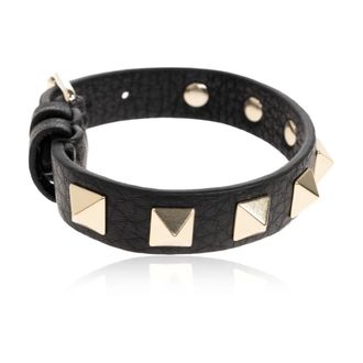Valentino Garavani Bracelets, female, Black, Size: ONE SIZE Rockstud Bracelet