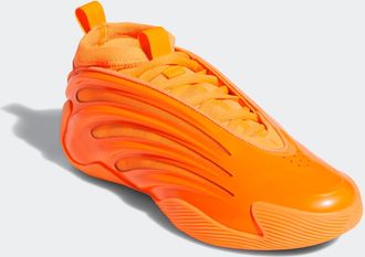 adidas Basketballschuh ADIDAS PERFORMANCE HARDEN VOLUME 9, Gr. 41, lila (solar orange, core schwarz, collegiate lila), Synthetik, Textil, Schuhe Basketballsc