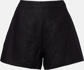 Poss&eacute; Perri linen shorts