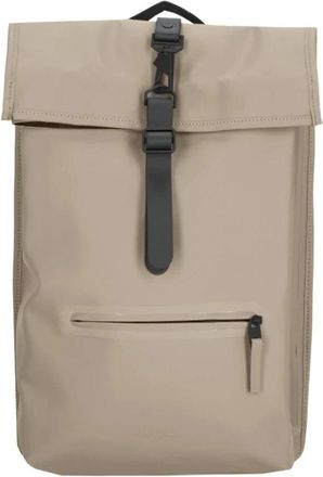 Rains Zaino Rolltop - - Bags - unisex - Beige - ONE SIZE