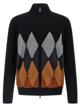 Ballantyne Cardigan Argyle