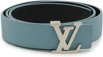 Louis Vuitton Pre-owned Belts, male, Blue, Size: ONE SIZE Pre-owned Vintage Standard Belt
