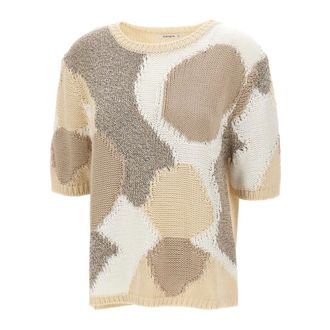 KANGRA Jumpers Beige - female - Kangra - Round-neck Knitwear - Beige - S - Knitwear