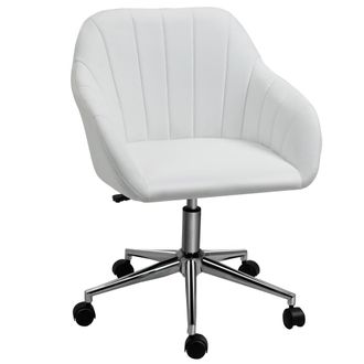 Vinsetto Silla de oficina 60x59x89 cm blanco