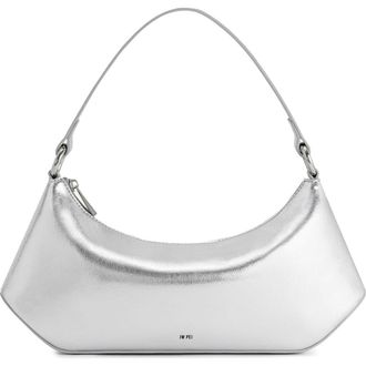 JW PEI Lily Faux Leather Shoulder Bag in Silver at Nordstrom Rack