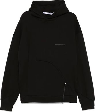 Post Archive Faction (PAF) Felpa in cotone con cappuccio - Nero