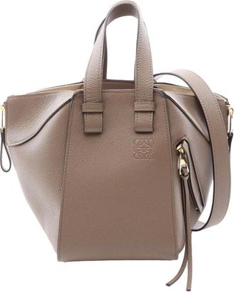 Loewe Pre-owned Loewe Soft Grained Calfskin Compact Hammock Bag Ladies C2Z13ZJP25ULZW1O