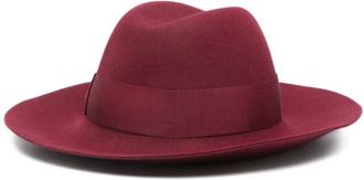Borsalino Cappello Claudette in lana - - Accessories - unisex - Rosso - L
