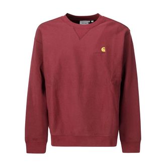 Carhartt Work in Progress Uomo, Felpe, Rosso, S, new