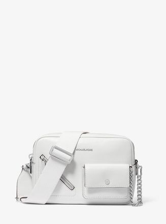 Michael Kors Bryant Medium Leather Camera Crossbody Bag With Card Case