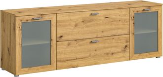 Inosign Lowboard »Onex, Breite 180 cm, mit Glastüren, vielseitig einsetzbar« in verschiedenen Farben, TV-Schrank, Kommode, TV-Möbel