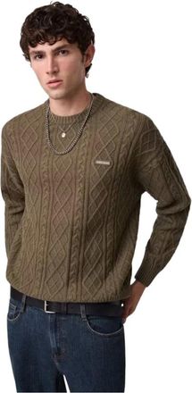 Guess M6Br01 Z1224 Maglione - - Knitwear - Uomo - Verde - M